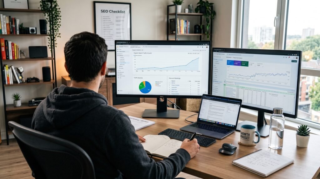 Growing blog traffic through Google search results
