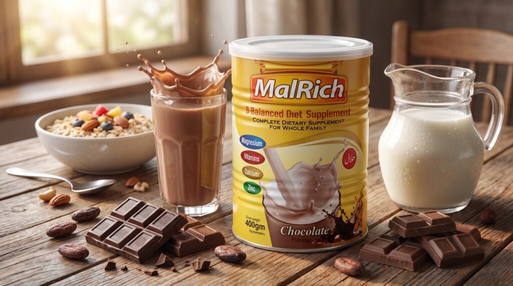 MalRich Chocolate Balanced Diet Supplement