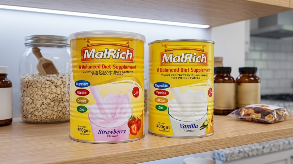 Proper storage of MalRich Balanced Diet Supplement